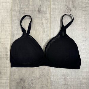 Lululemon Black Mesh Bra